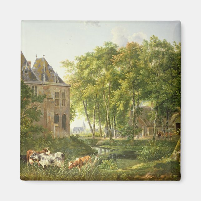 Imán El estanque del pueblo (Frente)