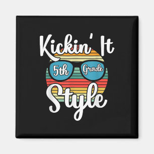 Imán El estilo de 5º grado vuelve a la escuela primaria