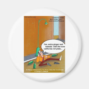 Imán El estilo de vida de Sushi cambia el regalo de las