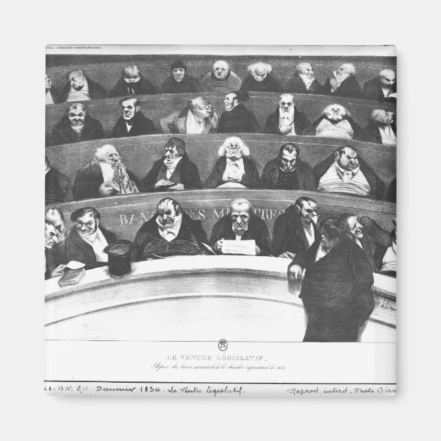 Imán El Estómago de la Legislatura (Frente)