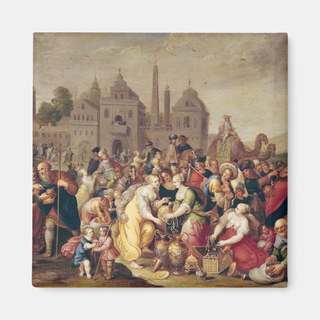 Imán El éxodo de los egipcios (Frente)