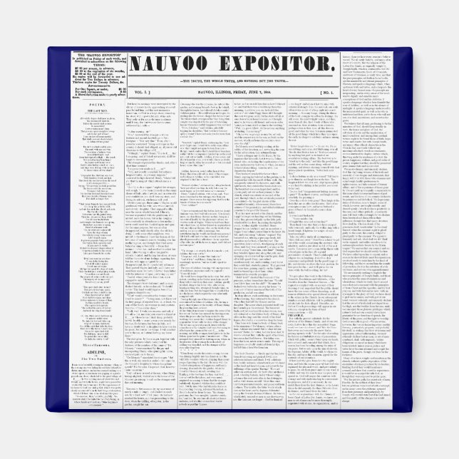 Imán El expositor de Nauvoo (Frente)