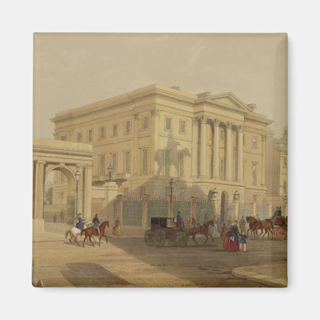 Imán El exterior de Apsley House, 1853, por J. Dillon ( (Frente)