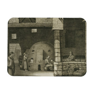 Imán El fabricante de la botella de cristal, de artes