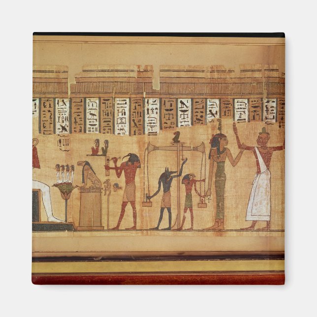 Imán El fallo de Osiris, detalle (Frente)