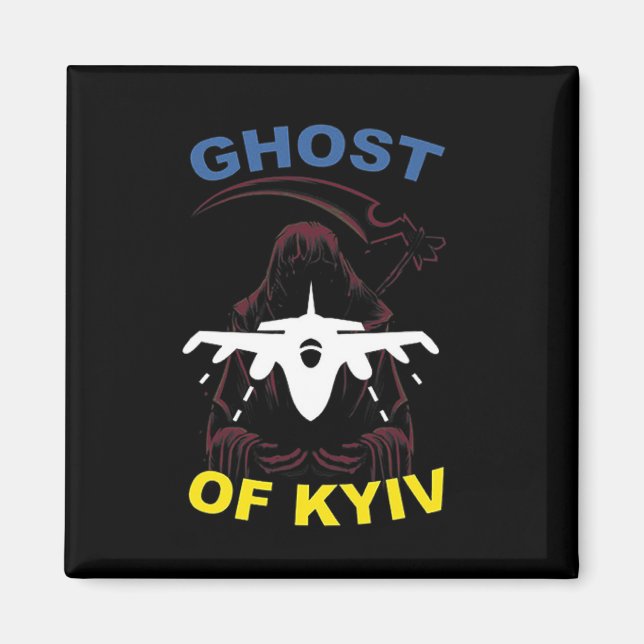 Imán El Fantasma de Kiev Me Mantengo Con Ucrania (Frente)