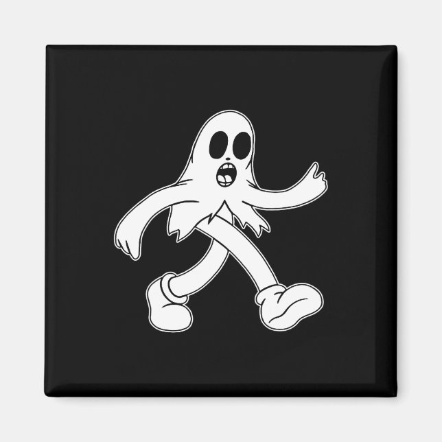 Imán El fantasma de la hoja del payaso  (Frente)