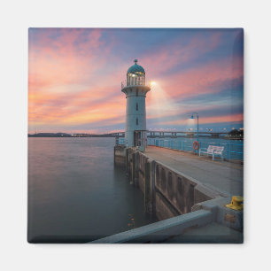 Imán El faro Raffles el puerto deportivo del  ,