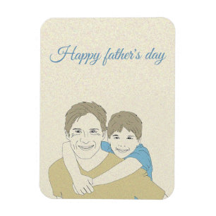 Imán El feliz día del padre