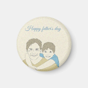 Imán El feliz día del padre