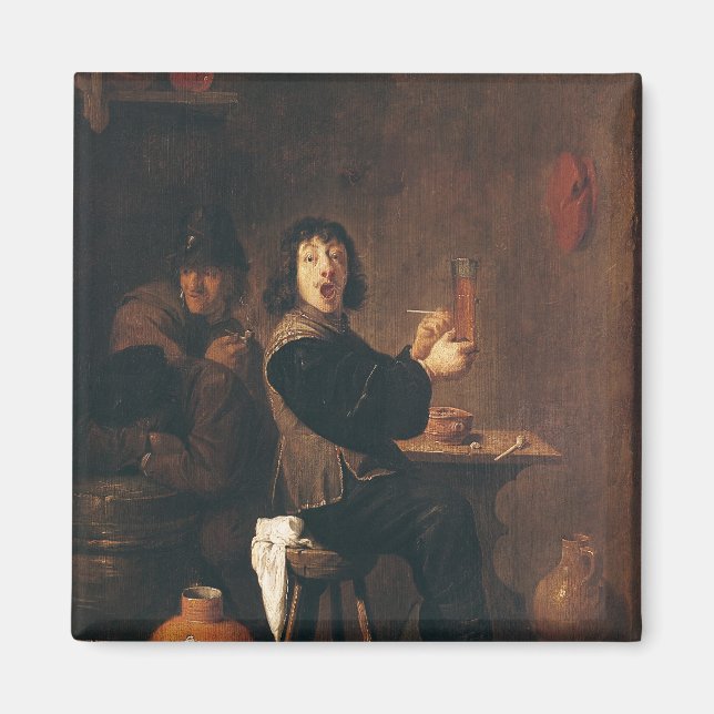 Imán El feliz soldado (Frente)