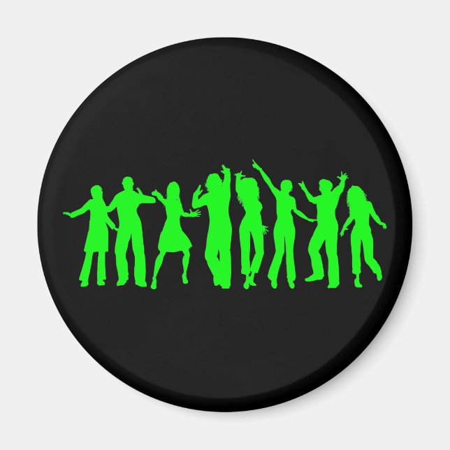 Imán El Fiesta verde (Frente)