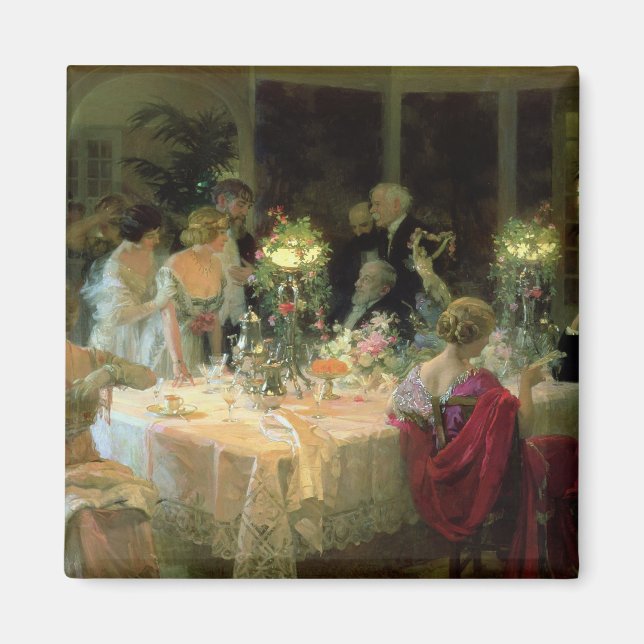 Imán El fin de la cena, 1913 (Frente)