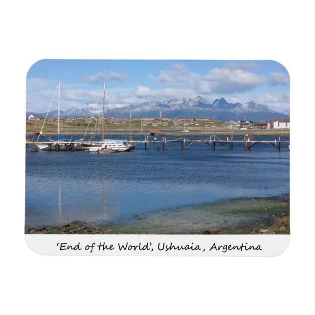 Imán El fin del mundo, Ushuaia, Argentina (Horizontal)