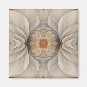 Imán El floral abstracto principal de OM