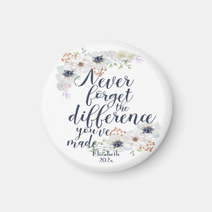 Imán El Floral Elegante Nunca Olvida La Diferencia