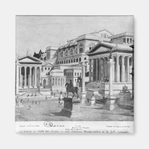 Imán El Foro Romano de la Antigüedad