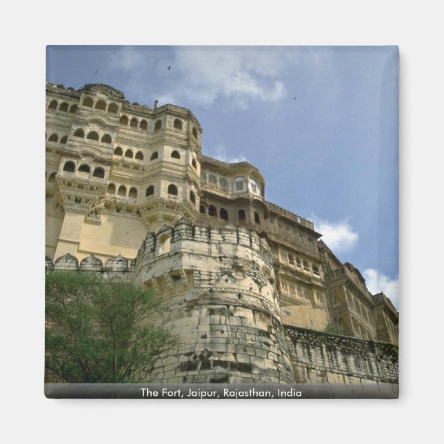 Imán El Fuerte, Jaipur, Rajasthan, India (Frente)