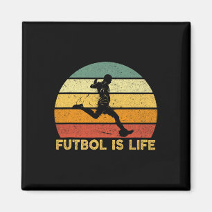 Imán El Fútbol Es La Vida Disfraz De Jugador De Fútbol 