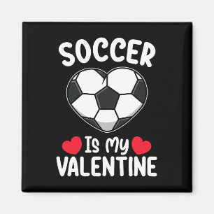 Imán El fútbol es mi deporte de San Valentín