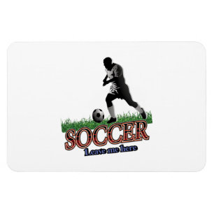 Imán El fútbol me deja aquí