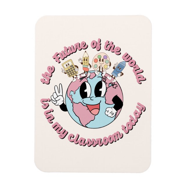 Imán El futuro del mundo está en mi clase (Vertical)