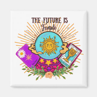 Imán El futuro es la bola de cristal femenina