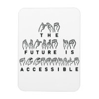 El futuro es lenguaje de Rótulo ASL accesible