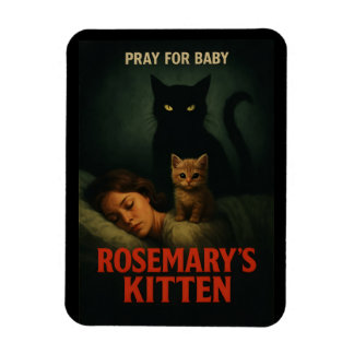 Imán El Gatito de Rosemary: Parodia de Gato de Terror V