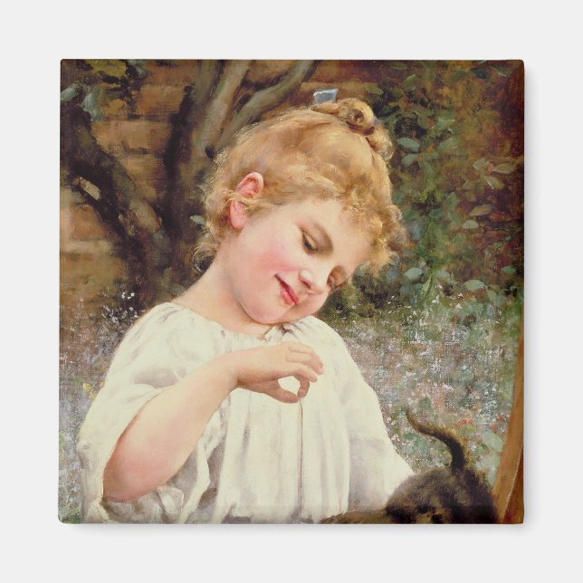 Imán El gatito lúdico (Frente)