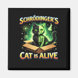 Imán El gato curioso de Schrödinger