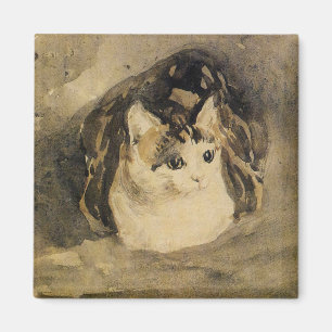 Imán El gato (de Gwen John)