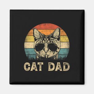 Imán El gato de papá ama el día del padre de papá