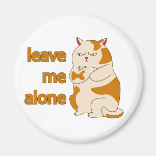 Imán El gato gordo de Moody me deja solo
