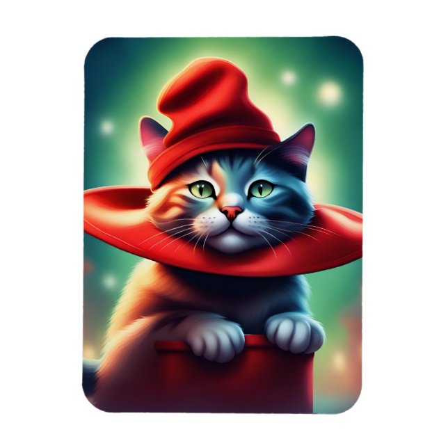 Imán el gato mago (Vertical)