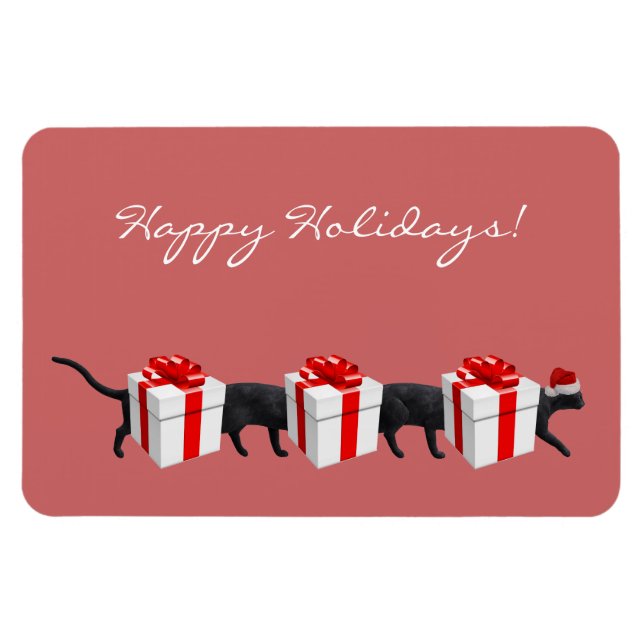 Imán El gato más largo del mundo (Horizontal)