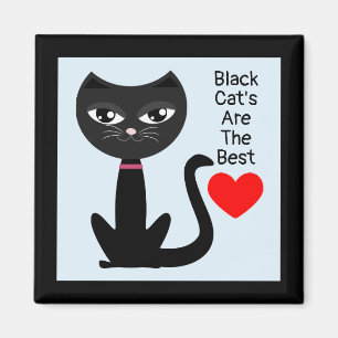 Imán El gato negro es el mejor
