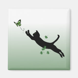 Imán El gato y la mariposa