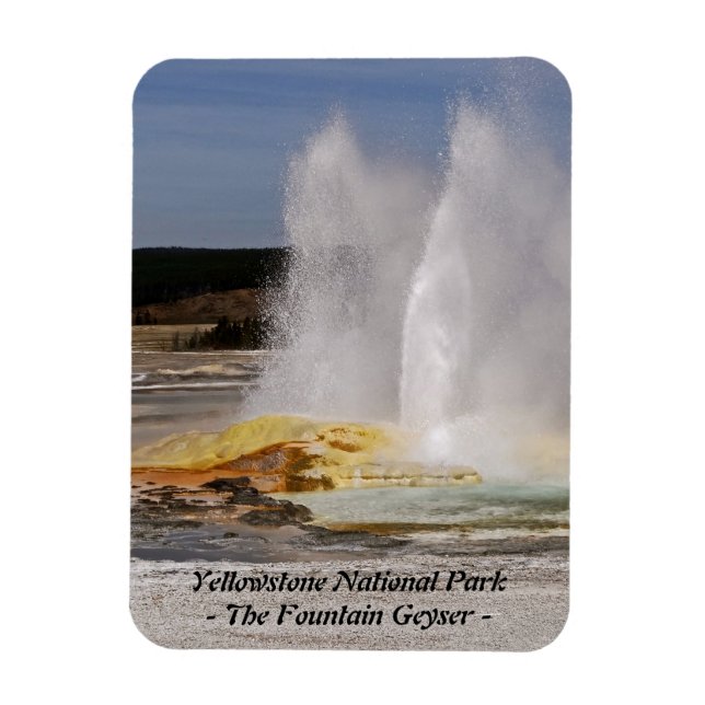 IMÁN EL GÉISER THE FOUNTAIN, PARQUE NACIONAL YELLOWSTON (Vertical)