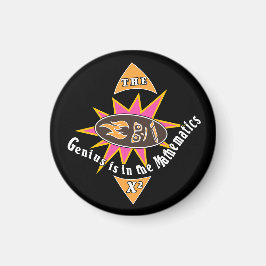 Imán El genio está en las matemáticas