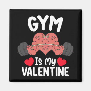 Imán El gimnasio es mi entrenamiento de fitness del día