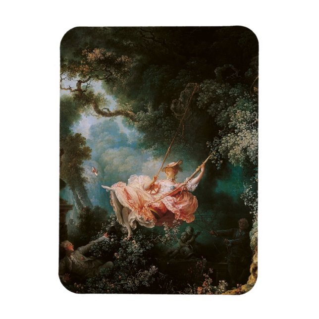 Imán El giro de Jean-Honoré Fragonard (Vertical)