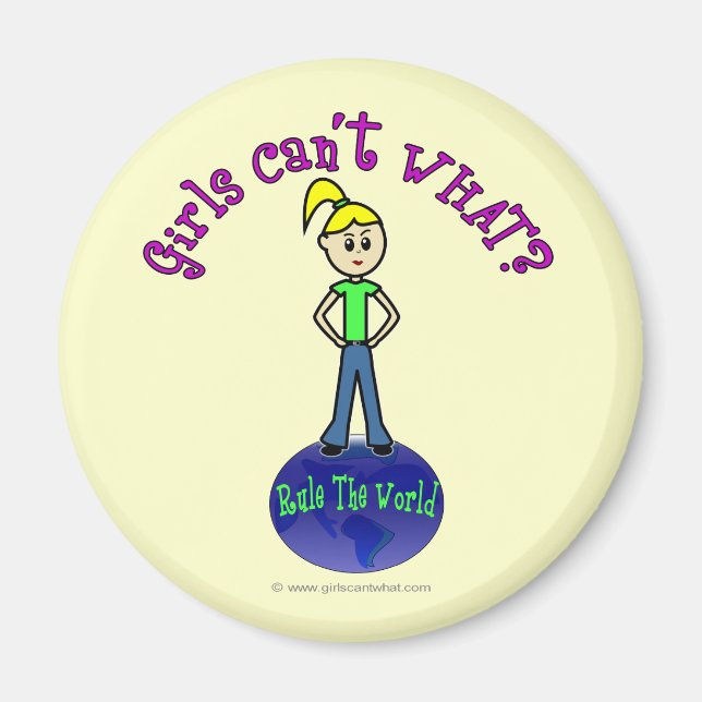 Imán El gobierno rubio del mundo (Frente)