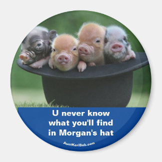 Imán El gorra de Morgan