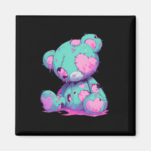 Imán El Gótico Kawaii Pastel, espeluznante y malhumorad