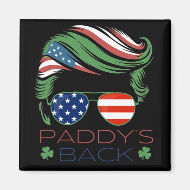 Imán El gracioso regalo de Trump Paddy es perf (Frente)