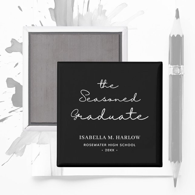 Imán El Graduado De Temporada Personalizado (Subido por el creador)