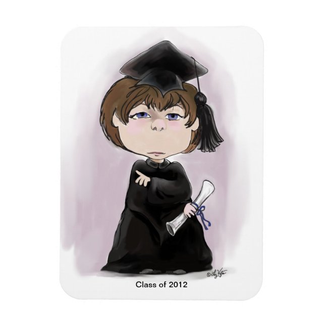 Imán ¡El Graduado! Magnet flexi premium (Vertical)