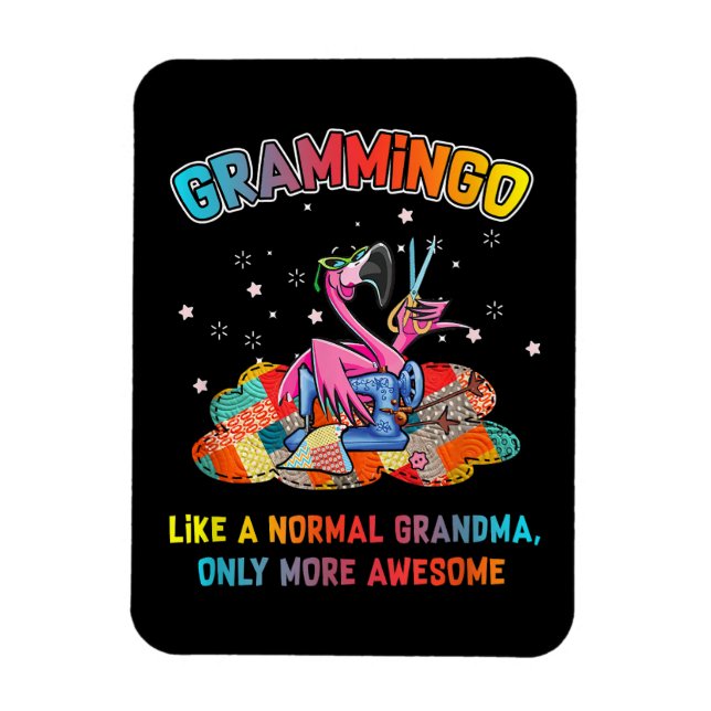 Imán El Grammingo Como Una Abuela Normal Aterradora (Vertical)