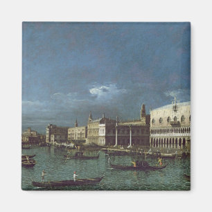 Imán El Gran Canal con la iglesia de Santa María